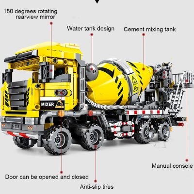 technician sembo 703941 cement mixer construction truck 4913