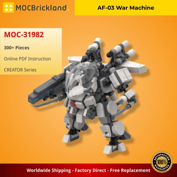 CREATOR MOC 31982 AF 03 War Machine MOCBRICKLAND 2