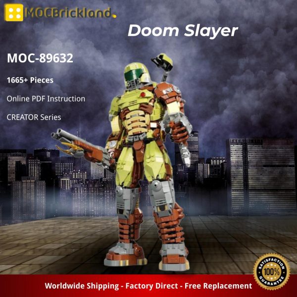 CREATOR MOC 89632 Doom Slayer MOCBRICKLAND 2