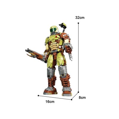 CREATOR MOC 89632 Doom Slayer MOCBRICKLAND 4