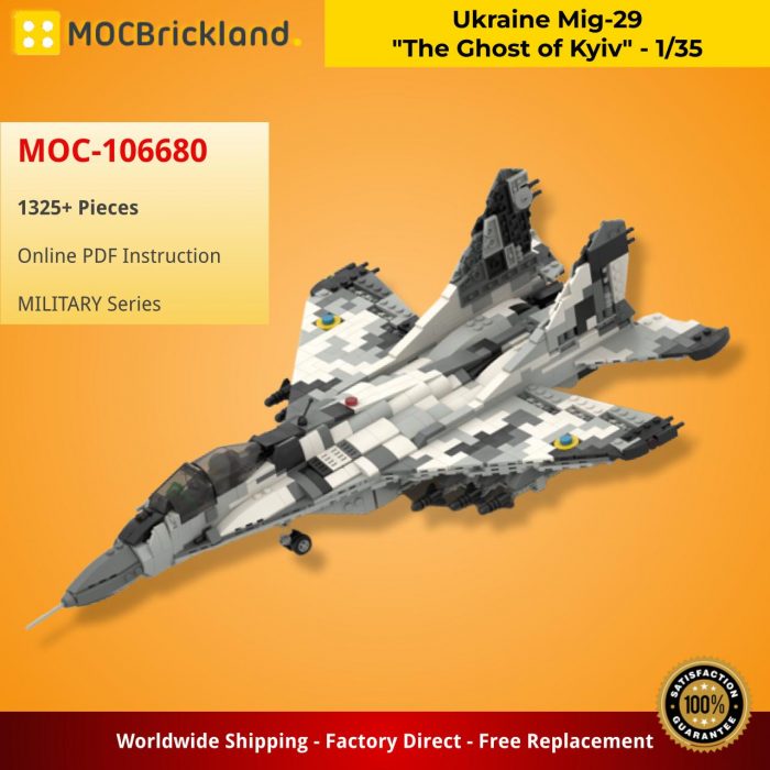 MILITARY MOC-106680 Ukraine Mig-29 "The Ghost of Kyiv" - 1/35