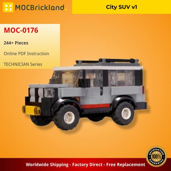 MOCBRICKLAND MOC 0176 City SUV v1 2