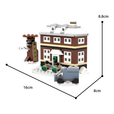 MOCBRICKLAND MOC 102462 The Microscale McCallister House 4