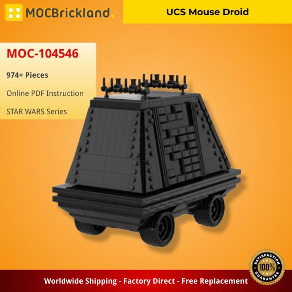 MOCBRICKLAND MOC 104546 UCS Mouse Droid 3