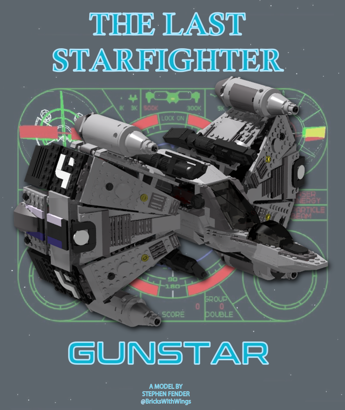MOVIE MOC-11613 The Last Starfighter – Gunstar MOCBRICKLAND