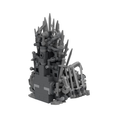MOCBRICKLAND MOC 34452 Iron Throne Game of Thrones 5
