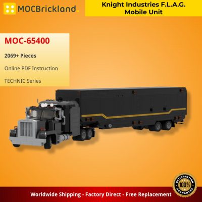 MOCBRICKLAND MOC 65400 Knight Industries F.L.A.G. Mobile Unit