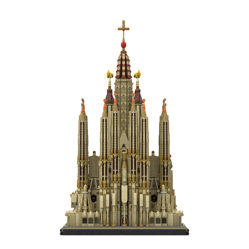 MODULAR BUILDING MOC-65795 Sagrada Familia MOCBRICKLAND