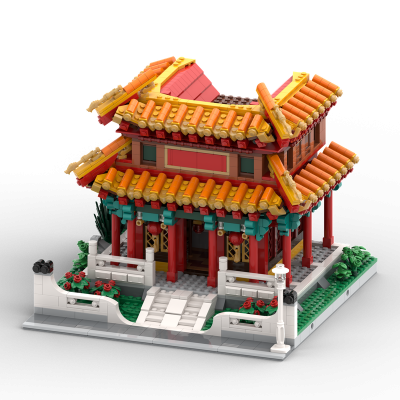 MOCBRICKLAND MOC 67779 Chinese Temple 1