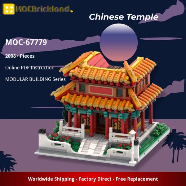 MOCBRICKLAND MOC 67779 Chinese Temple 2