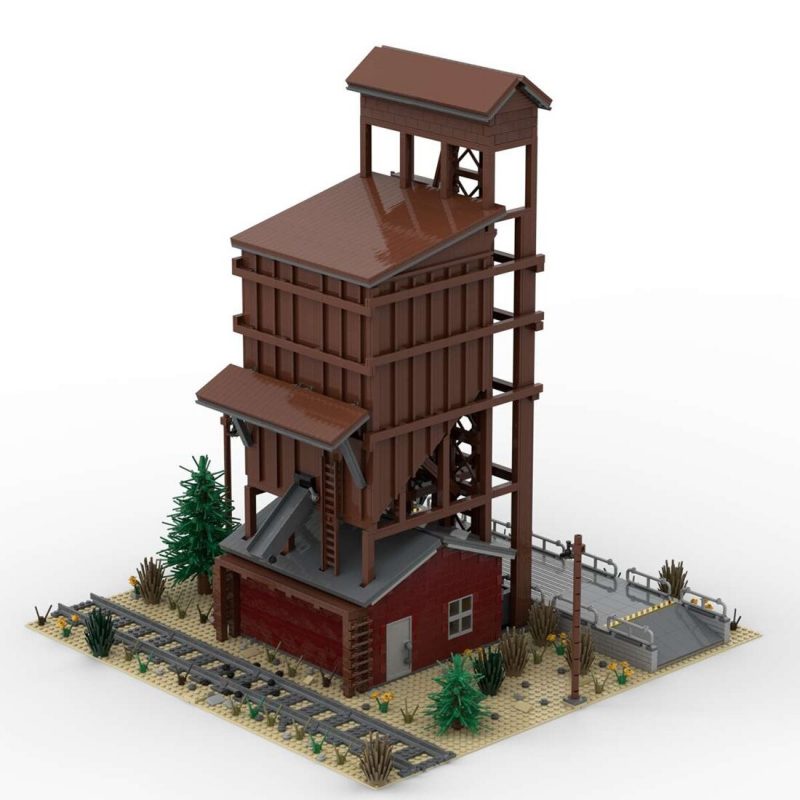 MOCBRICKLAND MOC 68452 Small Wood Coaling Tower 3 800x800 1