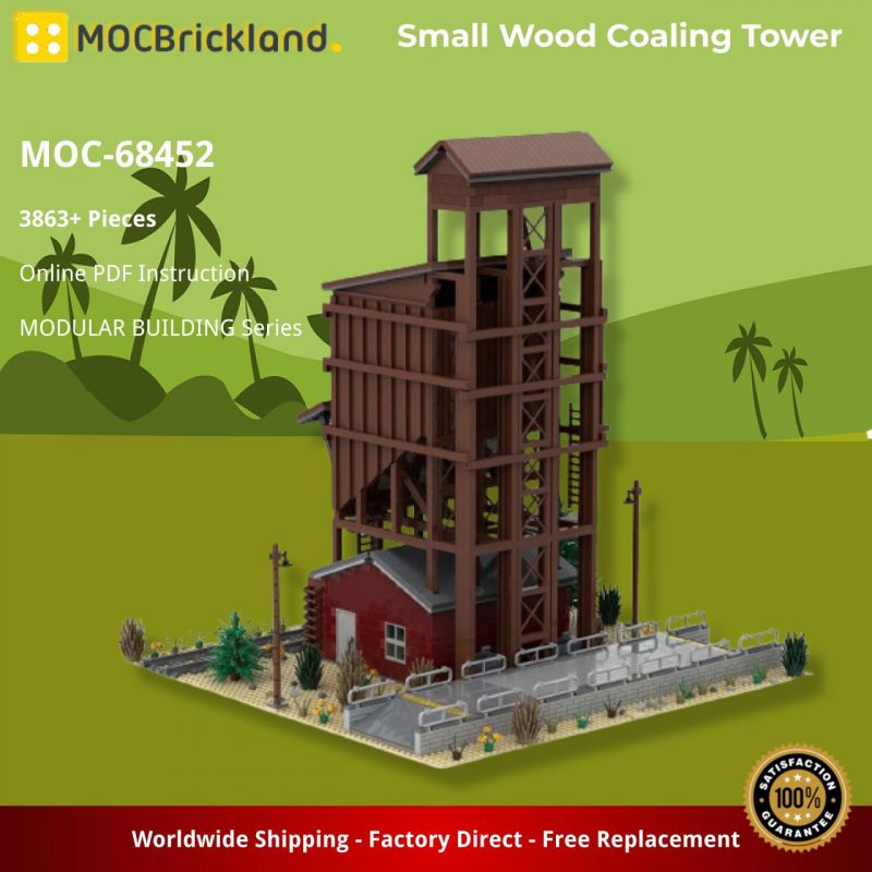 MOCBRICKLAND MOC 68452 Small Wood Coaling Tower 5 800x800 1