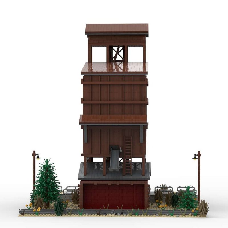 MOCBRICKLAND MOC 68452 Small Wood Coaling Tower 7 800x800 1
