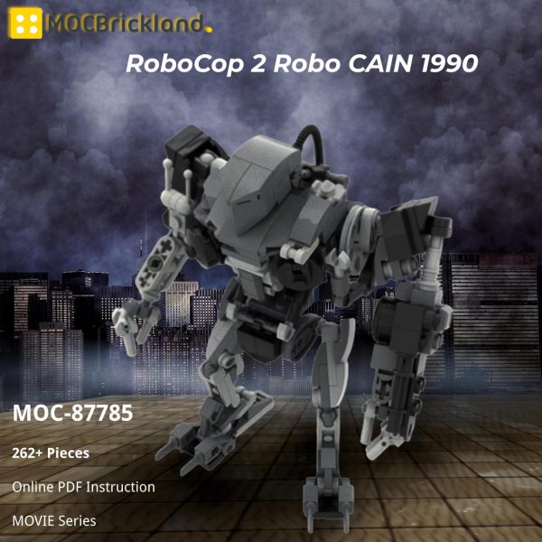 MOCBRICKLAND MOC 87785 RoboCop 2 Robo CAIN 1990 4
