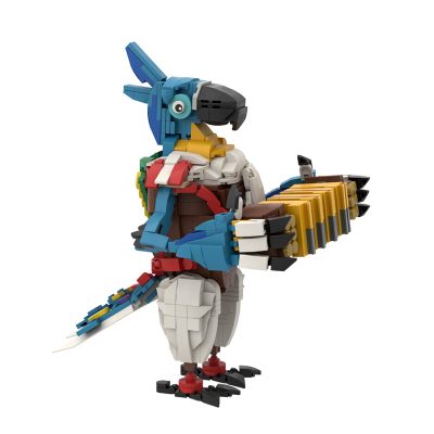 MOCBRICKLAND MOC 89636 Birdman Kass The Legend of Zelda 1