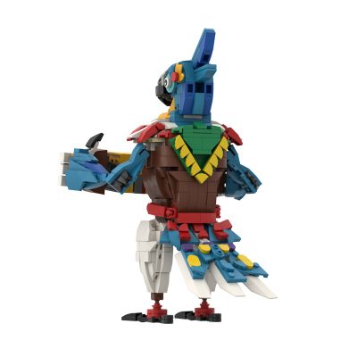 MOCBRICKLAND MOC 89636 Birdman Kass The Legend of Zelda 2