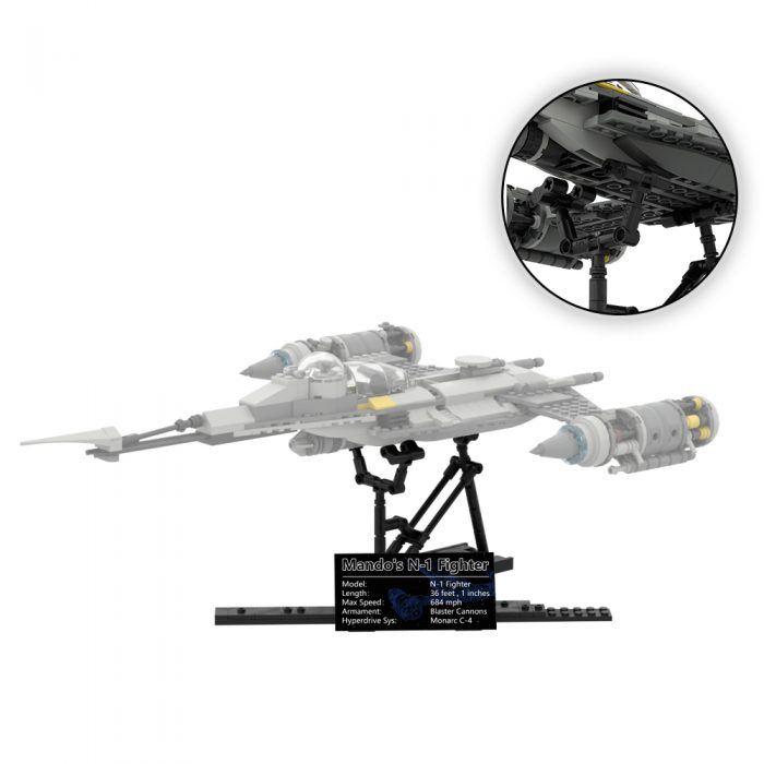 CREATOR MOC-89637 N-1 Starfighter Stand (#75325) MOCBRICKLAND