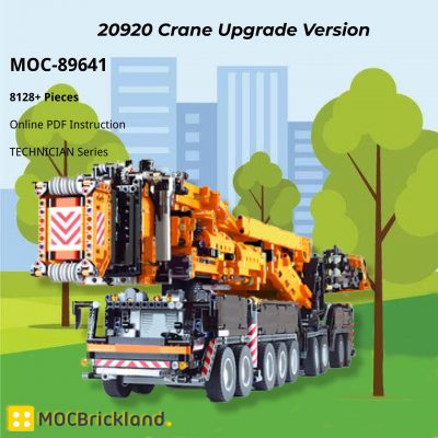 MOCBRICKLAND MOC 89641 20920 Crane Upgrade Version 1