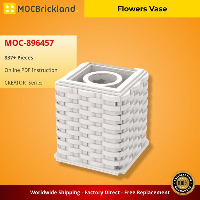 CREATOR MOC-896457 Flowers Vase MOCBRICKLAND