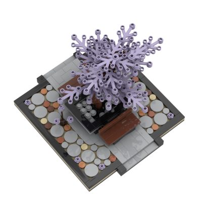 MOCBRICKLAND MOC 896460 Small Potted Two Color Flower 4
