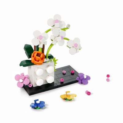 MOCBRICKLAND MOC 896461 Queen of Orchid Phalaenopsis 1