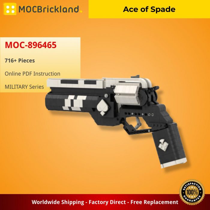 MILITARY MOC-896465 Ace of Spade MOCBRICKLAND