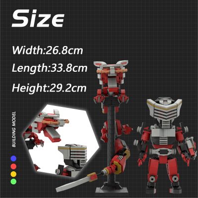 MOCBRICKLAND MOC 89649 Kamen Rider 1