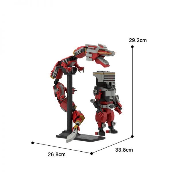 MOCBRICKLAND MOC 89649 Kamen Rider 9