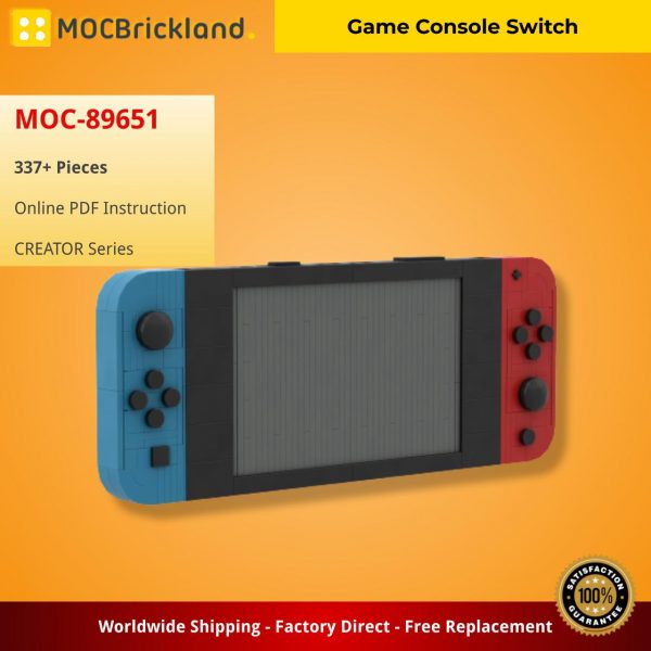 MOCBRICKLAND MOC 89651 Game Console Switch 3