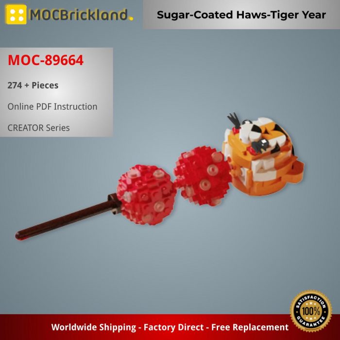 CREATOR MOC-89664 Sugar-Coated Haws-Tiger Year MOCBRICKLAND