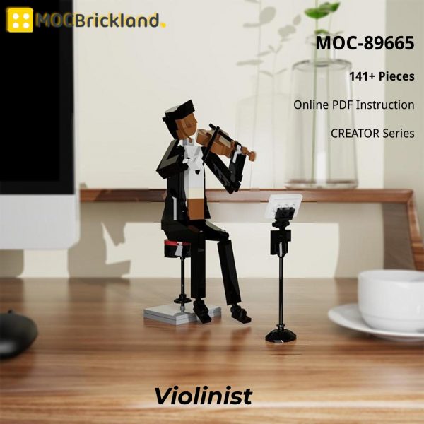 MOCBRICKLAND MOC 89665 Violinist