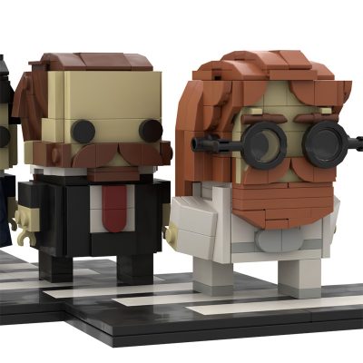 MOCBRICKLAND MOC 89667 The Beatles BrickHeadz 6