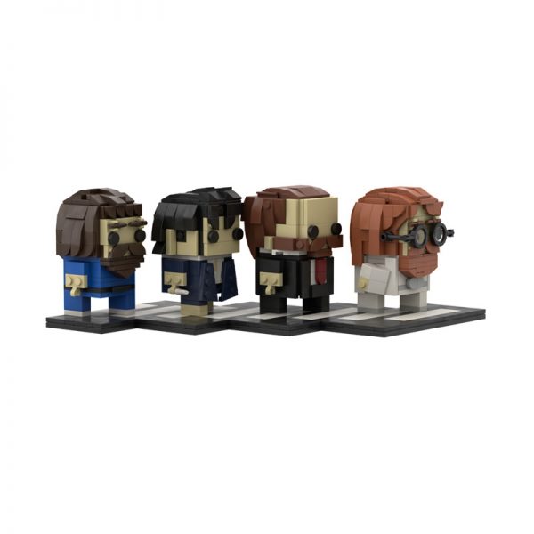 MOCBRICKLAND MOC 89667 The Beatles BrickHeadz 8