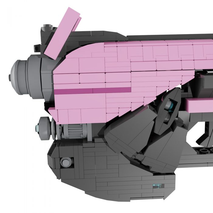 CREATOR MOC-89668 D.VA Gun-Overwatch MOCBRICKLAND