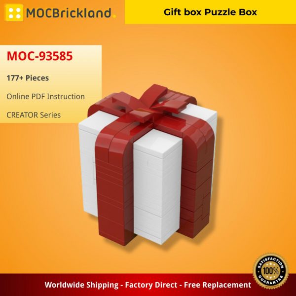 MOCBRICKLAND MOC 93585 Gift box Puzzle