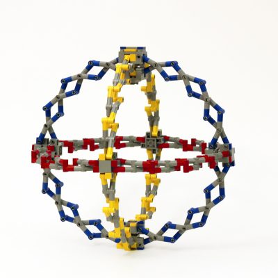 MOCBRICLAND MOC 0207 Hoberman Sphere 1