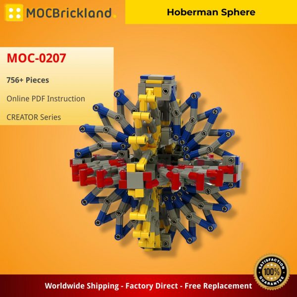 MOCBRICLAND MOC 0207 Hoberman Sphere 2