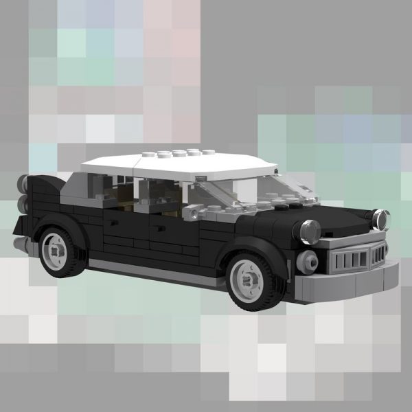 MOCBRICLAND MOC 11239 10260 BLACK Car MOD 1