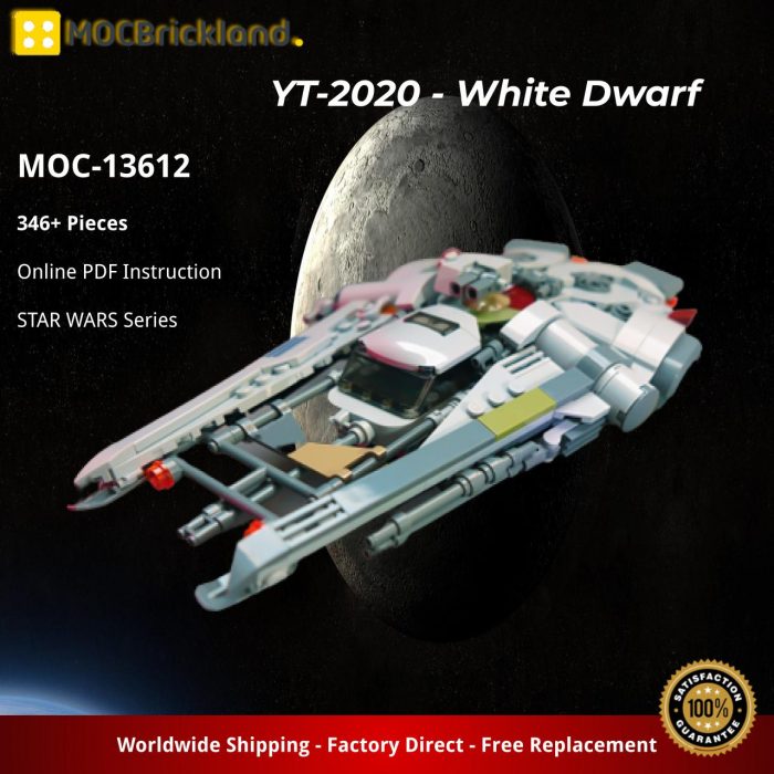 STAR WARS MOC-13612 YT-2020 – White Dwarf MOCBRICKLAND