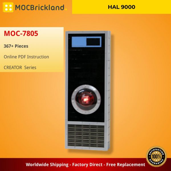 MOCBRICLAND MOC 7805 HAL 9000 2