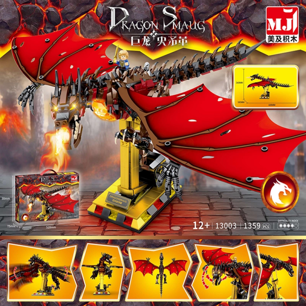 MeiJi 13003 The Lord of the Rings Dragon Smaug 1