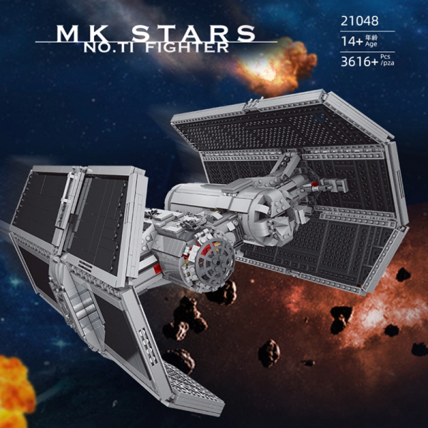 Mould King 21048 No.T1 Fighter Tie Bomber 2