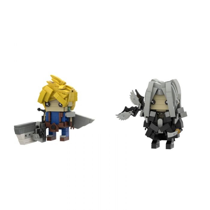 CREATOR MOC-89629 Cloud and Sephiroth - Final Fantasy MOCBRICKLAND