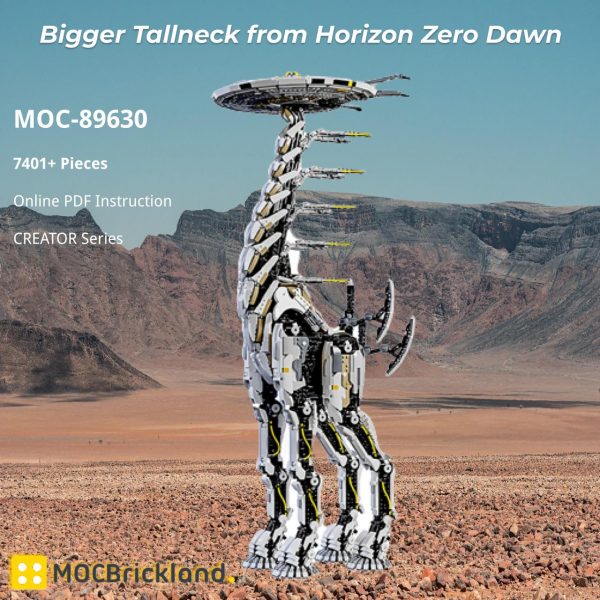 CREATOR MOC 89630 Bigger Tallneck from Horizon Zero Dawn MOCBRICKLAND