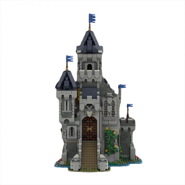 MOCBRICKLAND MOC 101775 Black Falcon Knights Castle 31120 Medieval Castle Alternate Build 3