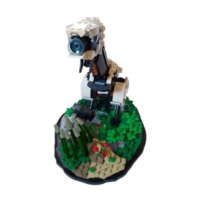 MOCBRICKLAND MOC 109586 Watcher with Stand 4