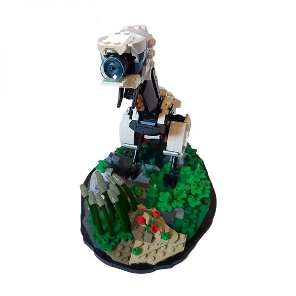 MOCBRICKLAND MOC 109586 Watcher with Stand 4