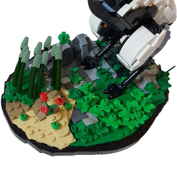 MOCBRICKLAND MOC 109586 Watcher with Stand 5