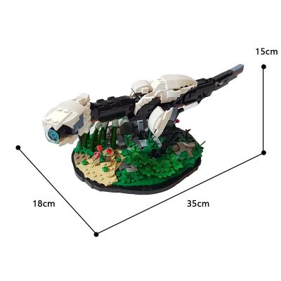 MOCBRICKLAND MOC 109586 Watcher with Stand 6