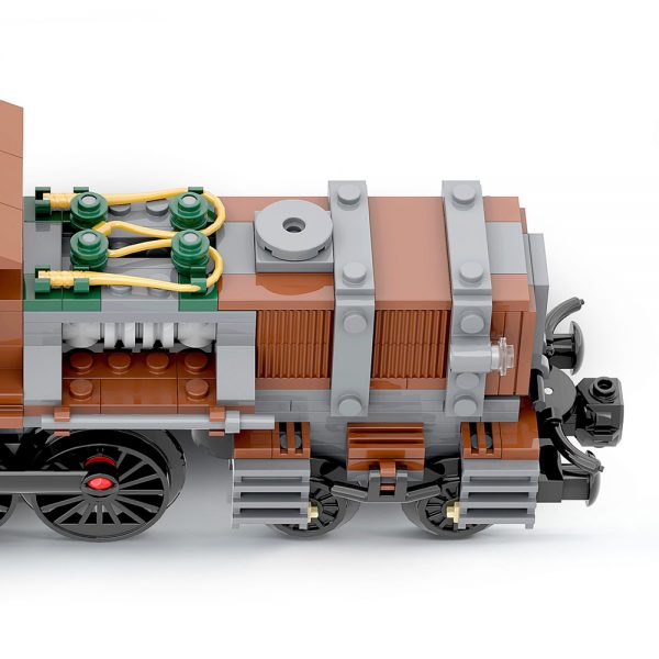 MOCBRICKLAND MOC 51372 Steampunk Crocodile Locomotive 12